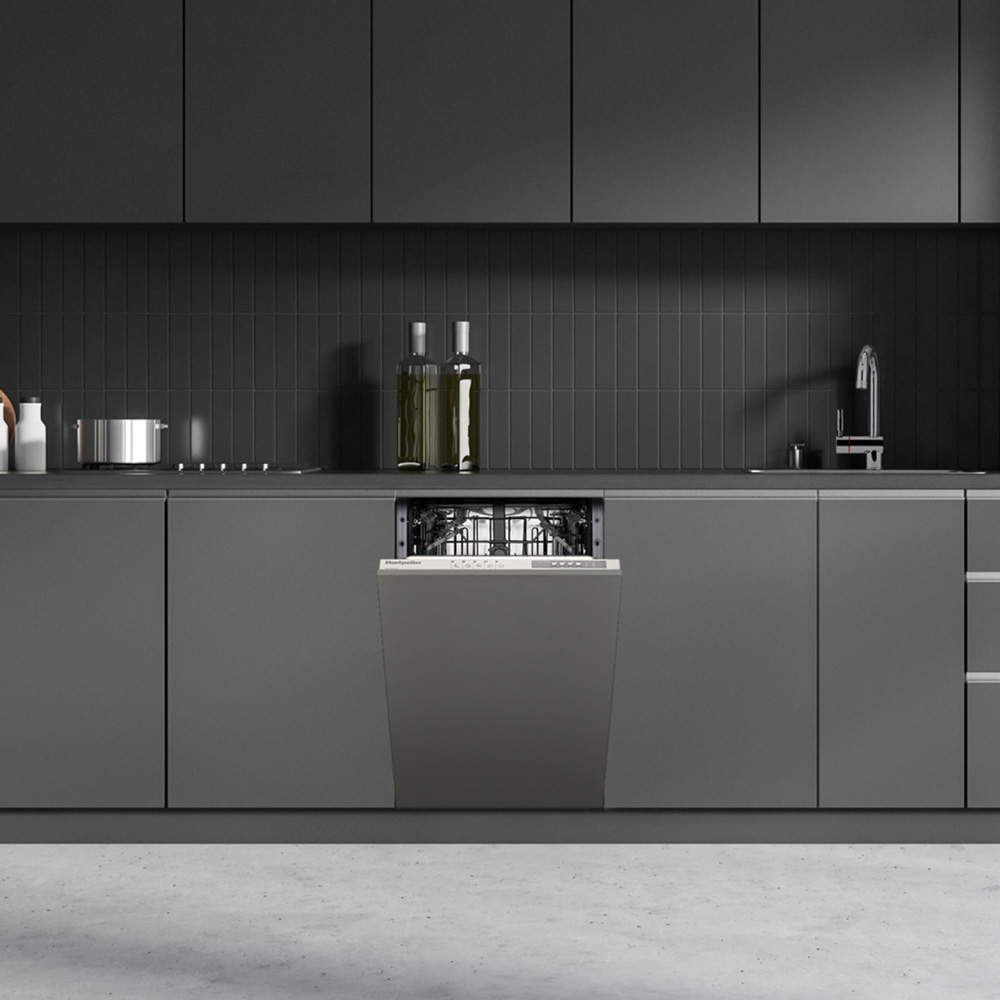Montpellier MDWBID4553 45cm Slimline Integrated Dishwasher Image 2