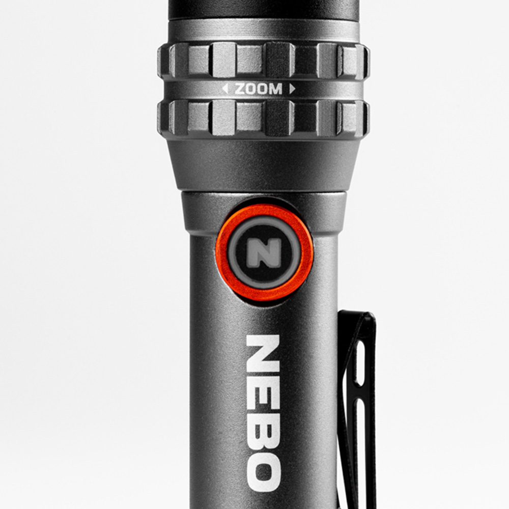 Nebo Davinci 450L Flex 450 Lumens Rechargeable Pocket Torch with 6x Zoom and Magnetic Base Image 2