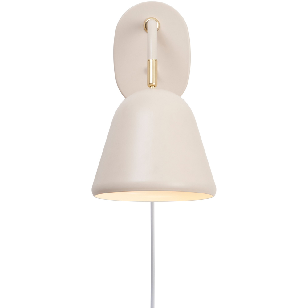Nordlux Fleur 15 Beige Wall Light Image 4