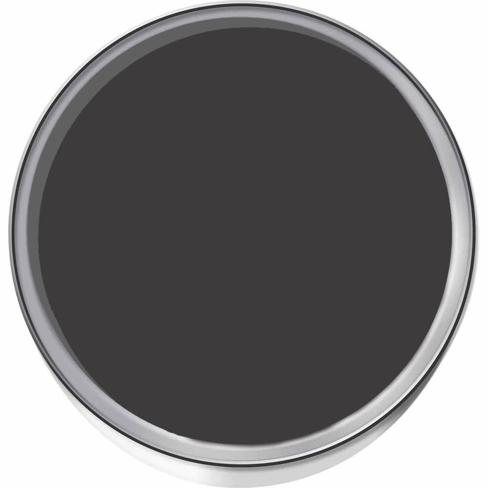 Farrow & Ball Modern Eggshell Pitch Black Satin Paint 5L Image 3