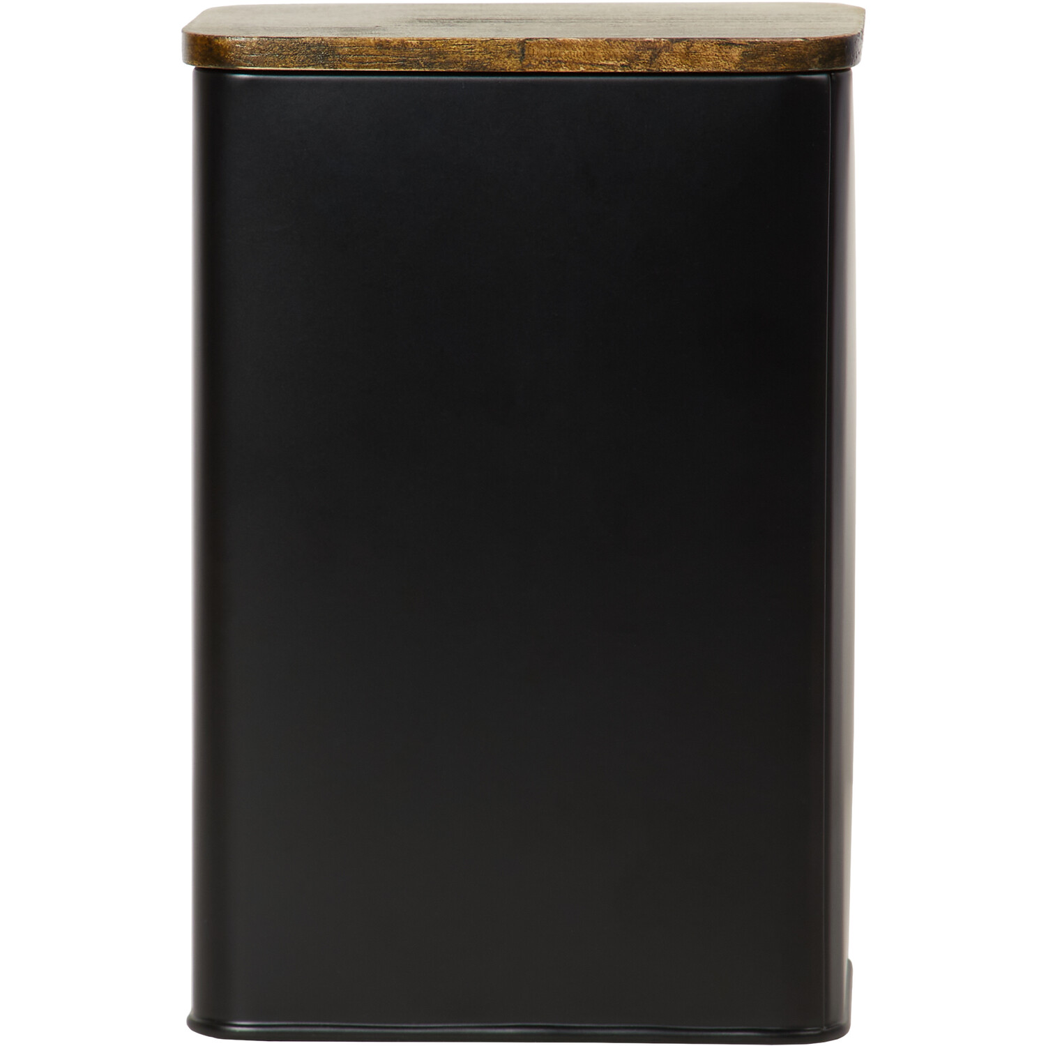 Malmo Rectangular Canister - Black / Tea Image 3