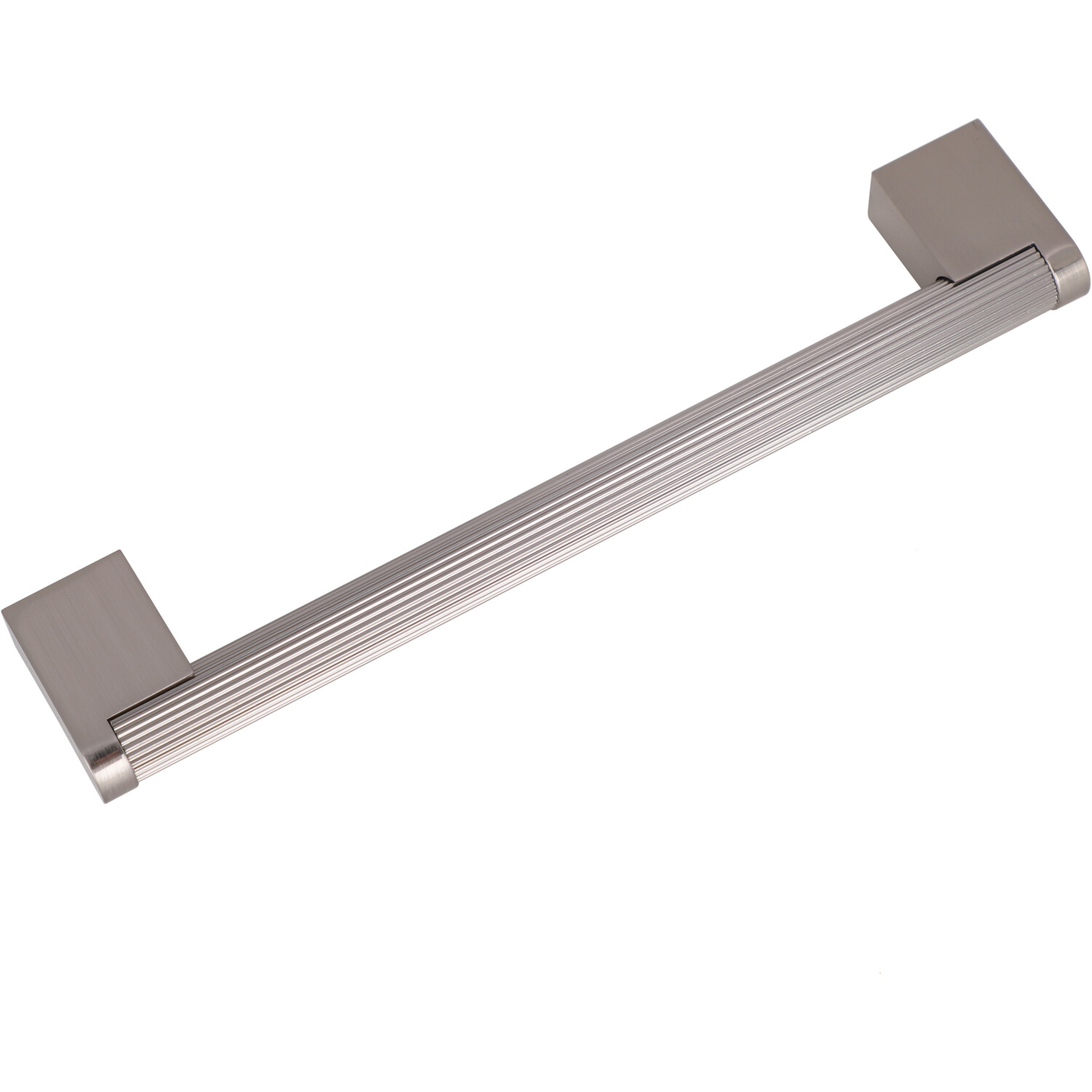 Pack of 2 Frankfurt Linear Cabinet Handles Brushed Nickel 160mm Image 2