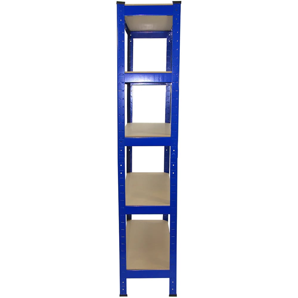 Monster Shop T-Rax Blue Heavy Duty Shelving Rack 75cm Set of 8 Image 3