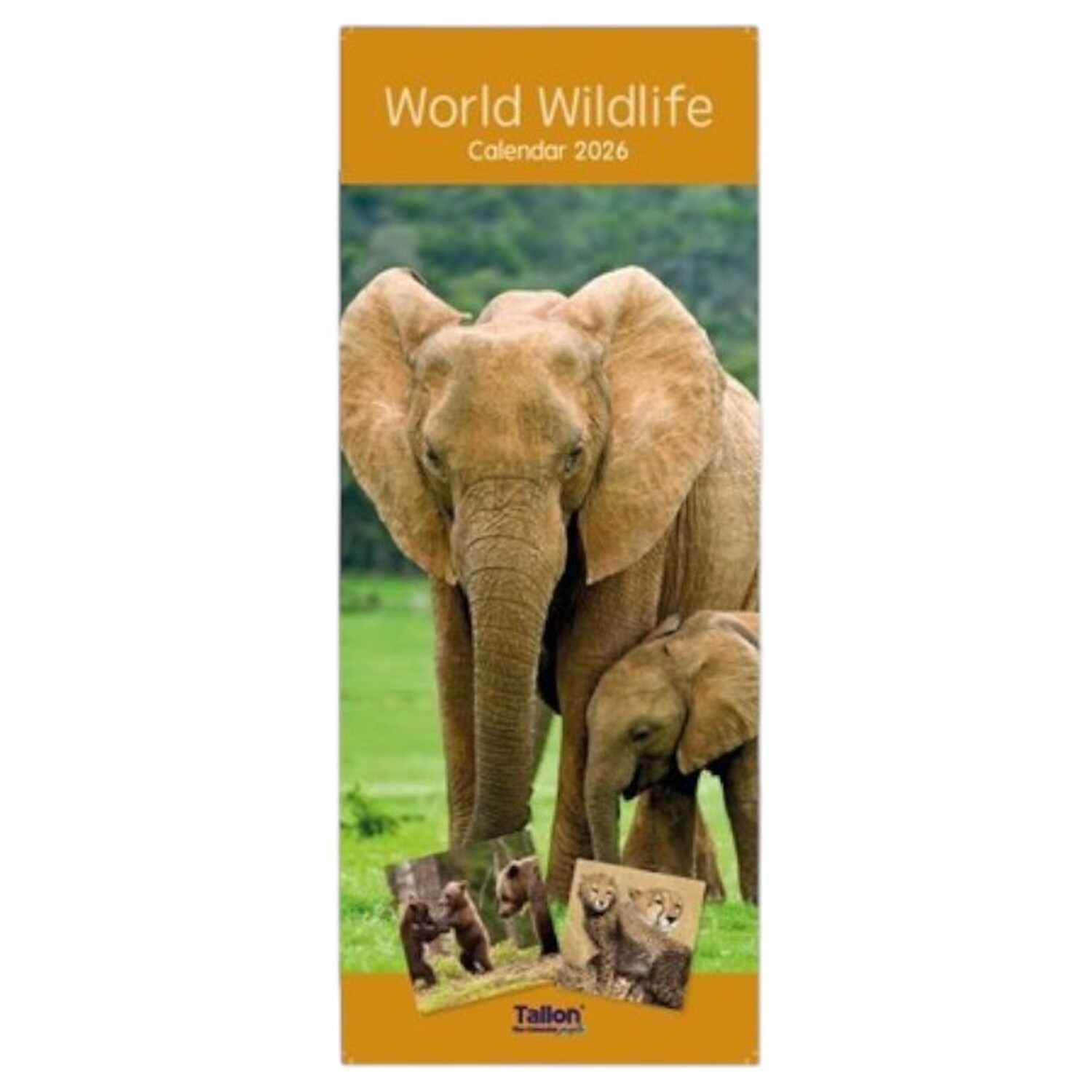 2026 Wildlife Slim Calendar Image 3