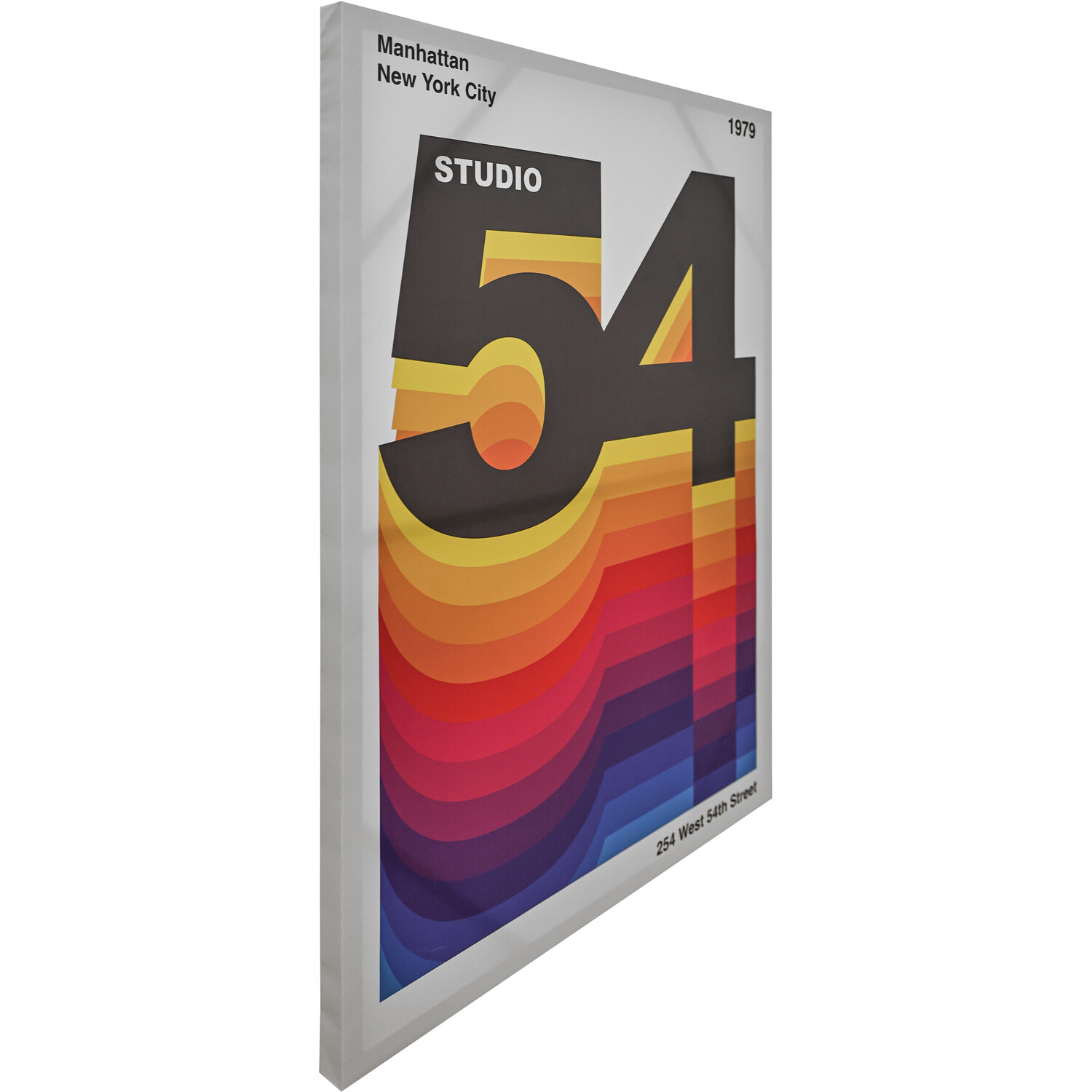 Retro Studio 54 Canvas Multicolour Image 2