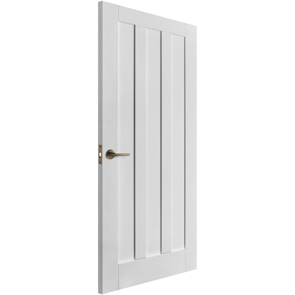 Ashton White Primed 3 Panel Internal Door 1981 x 610 x 35mm Image 3