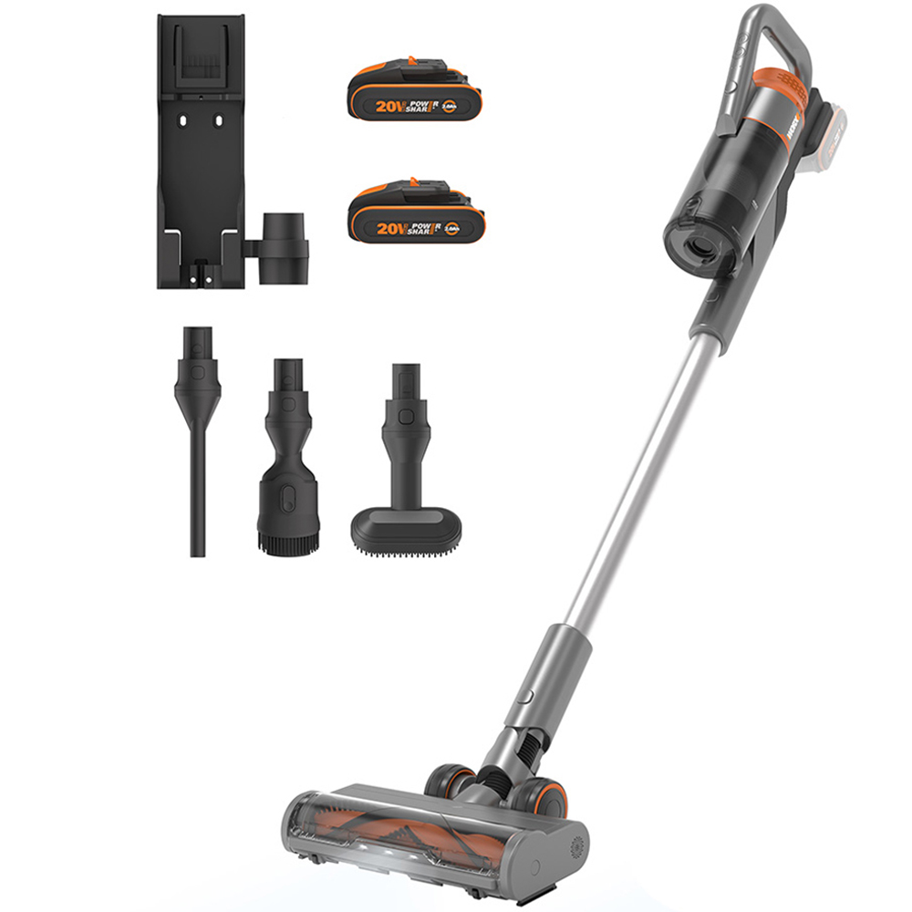Worx WX038 Cordless Stick Vacuum Cleaner with Battery and Charger 20V Image 3