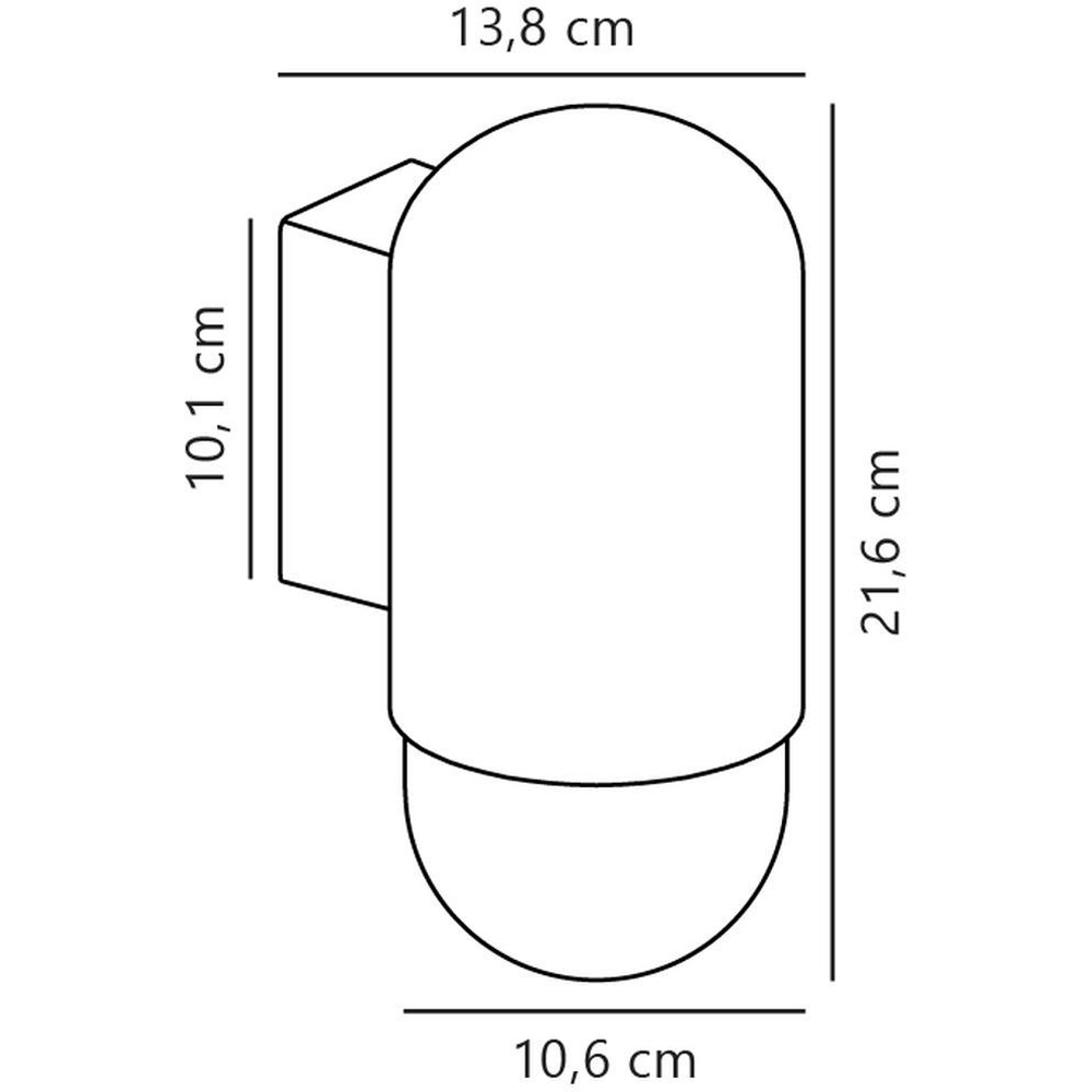 Nordlux Heka Black Wall Light Image 6