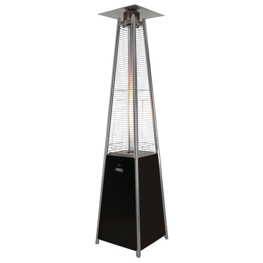 Shadow Athena Plus Black Stainless Steel Flame Gas Patio Heater Image