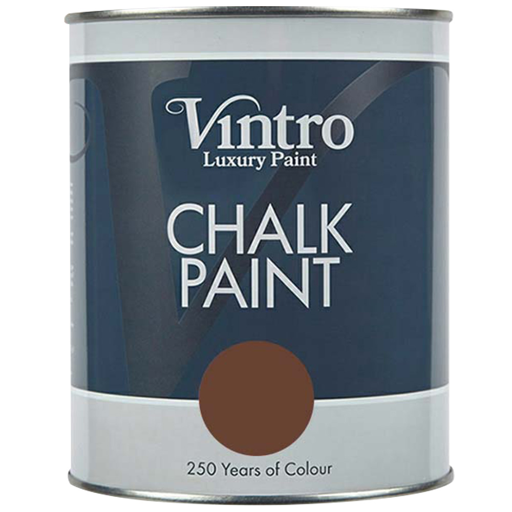 Vintro Paint Chocolate Matt Finish Chalk Paint 1L Image 2