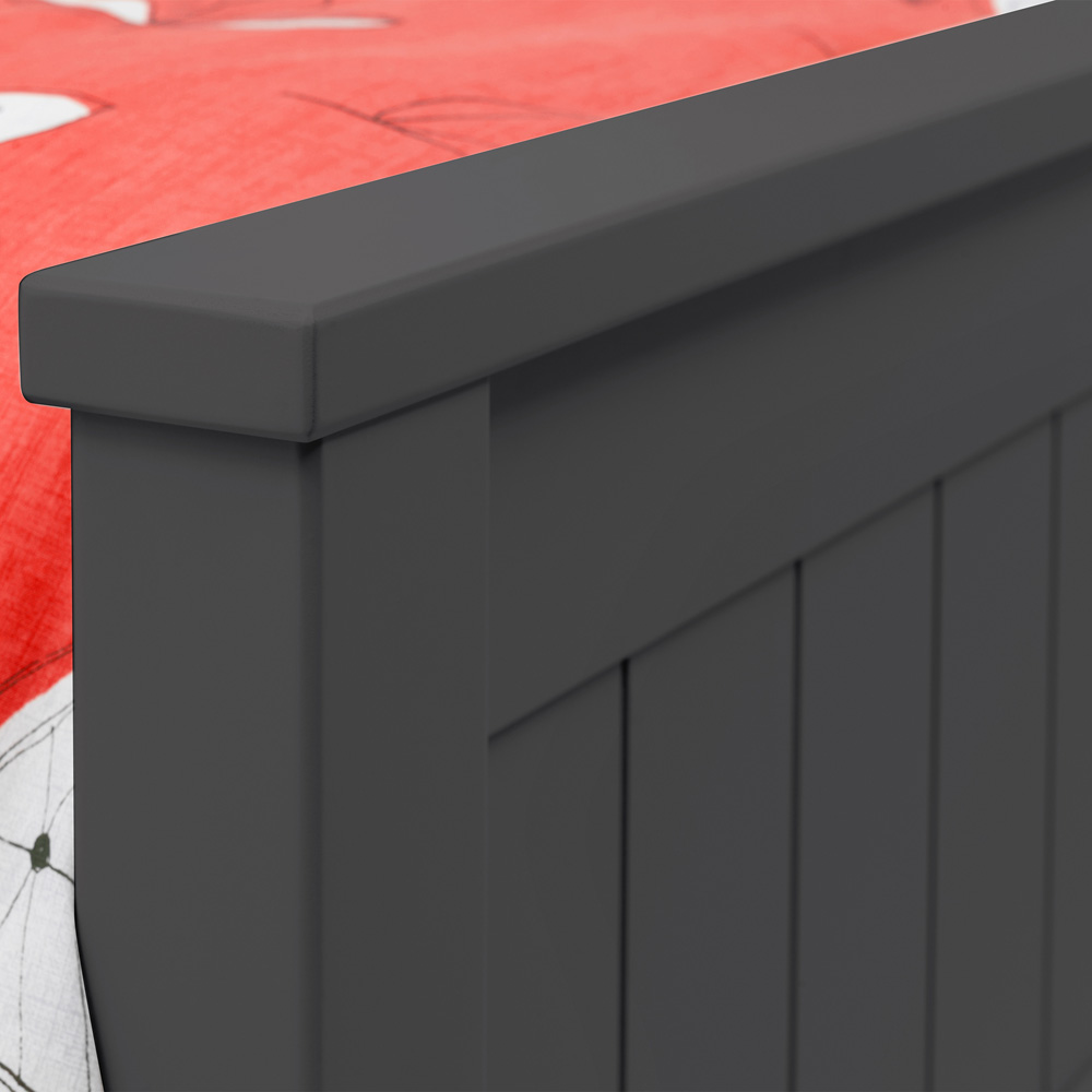 Julian Bowen Maine Single Anthracite Bookcase Bed Image 5