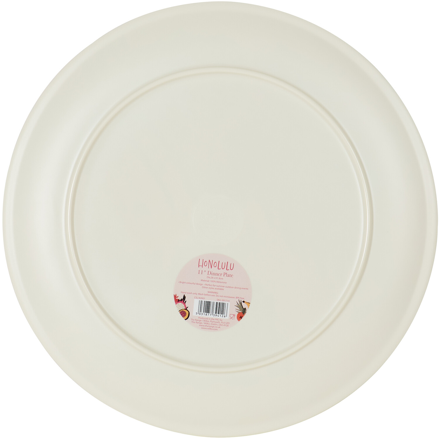 Honolulu Plate - Dinner Plate Image 2
