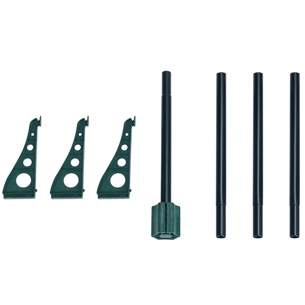 Living and Home Green Pop Up Tinsel Christmas Tree with Base 4ft Image 7