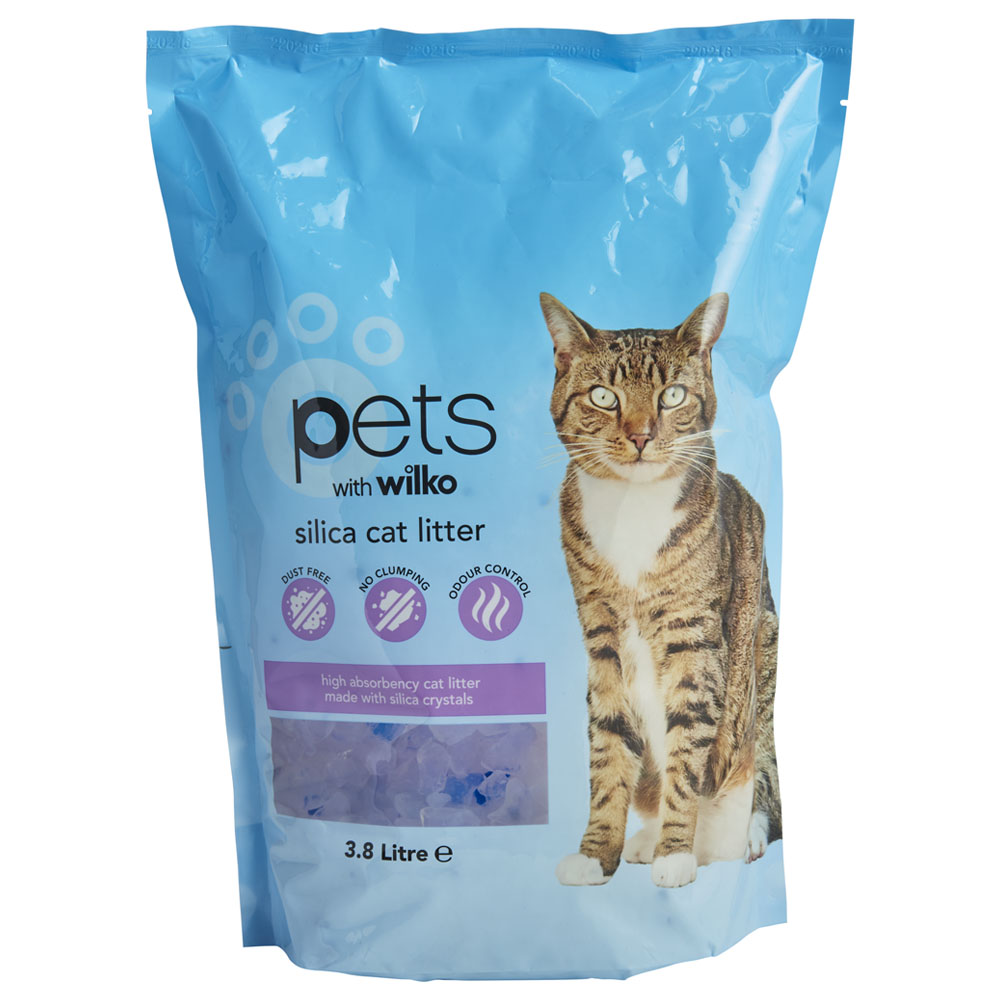 wilko Silica Cat Litter 3.8L Image
