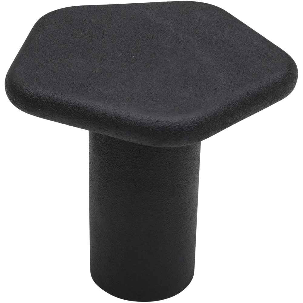 IH Design Udaipur Black Pentagon End Table Image 3