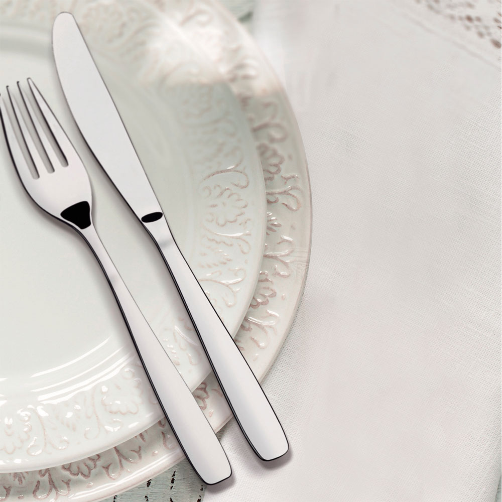 Tramontina 16 Piece Silver Stainless Steel Cutlery Set Image 8