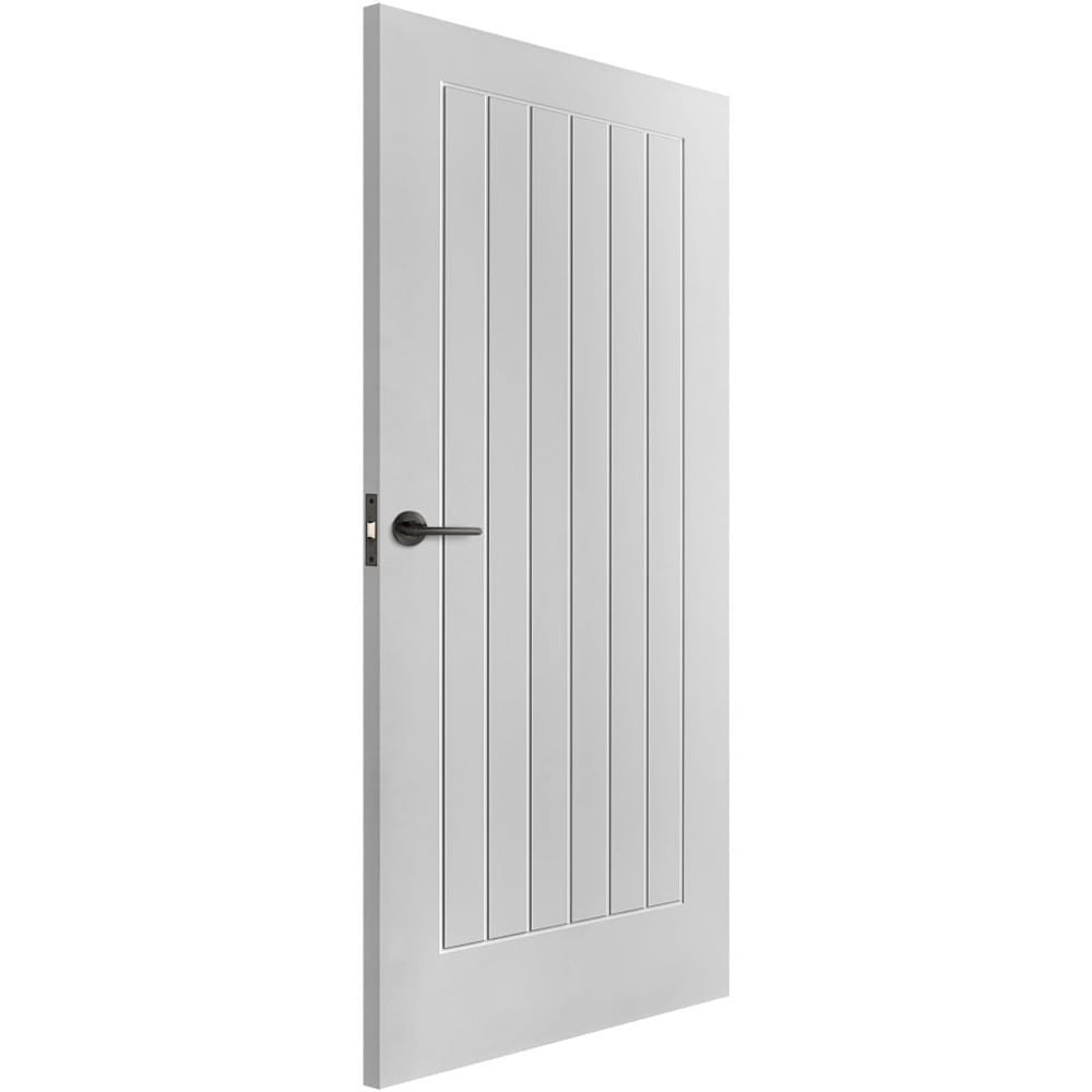 White Primed Cottage FD30 Internal Fire Door 1981 x 762 x 44mm Image 3