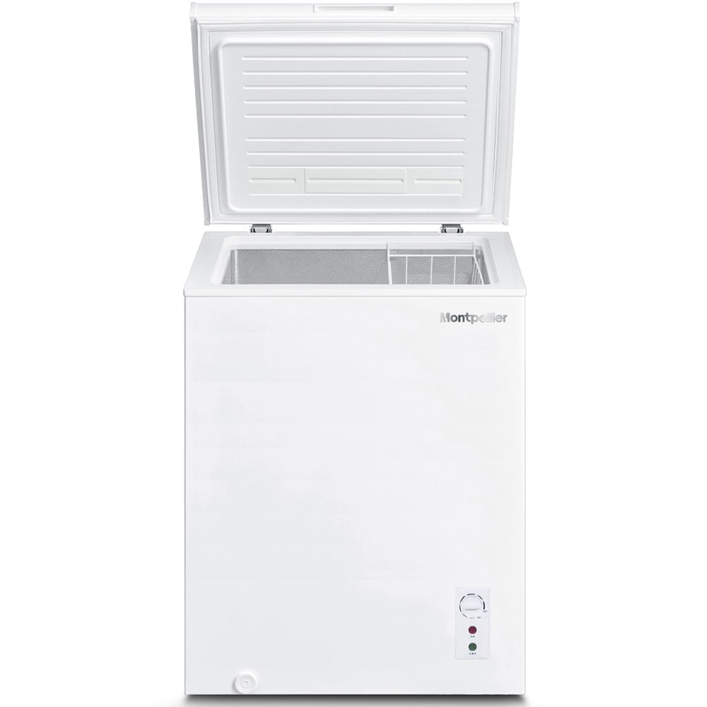 Montpellier MDACF137W White 137L Chest Freezer Image 3