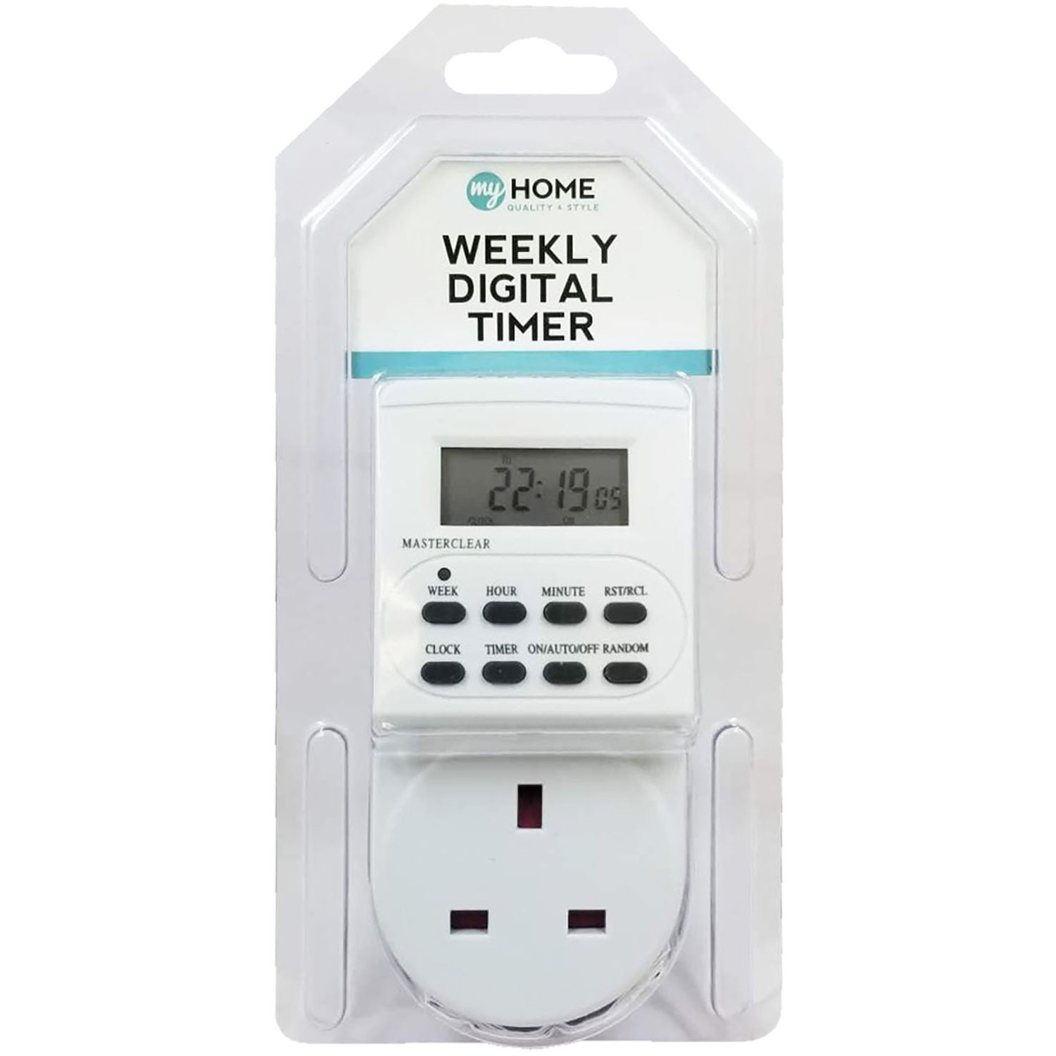 My Home Weekly Digital Timer Image