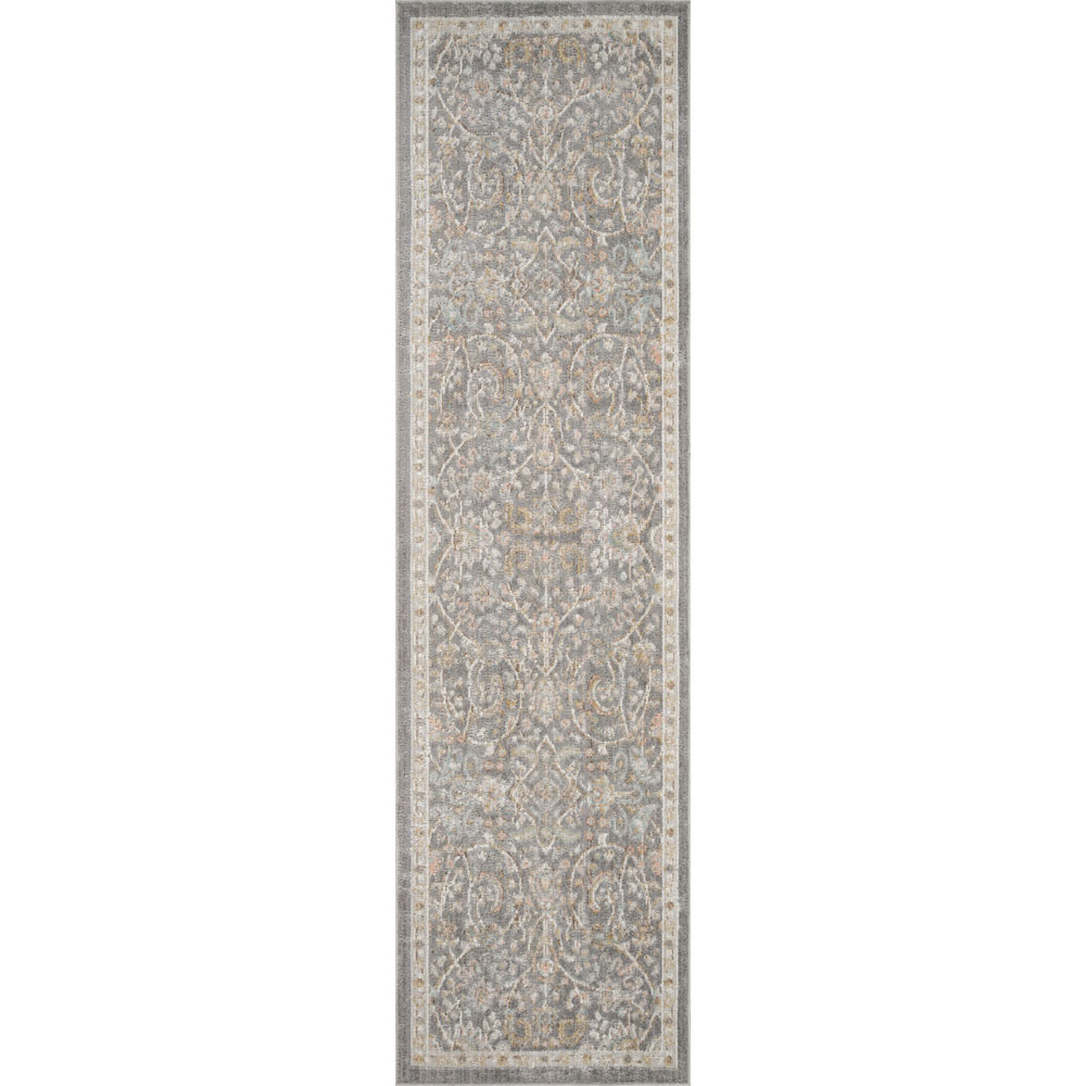 Desire Rugs Maia Grey Floral Non Slip Rug 120 x 180cm Image 6