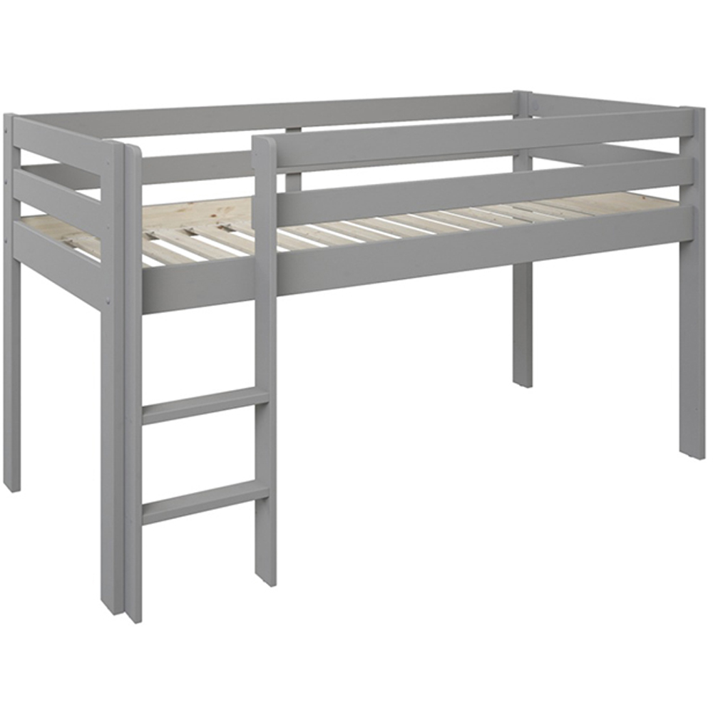 Noomi Midi Single Continental Grey Mid Sleeper Frame Image 2