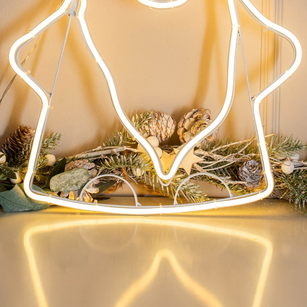 ValueLights Gordon Neon Style Gonk LED Lit Decoration Image 4