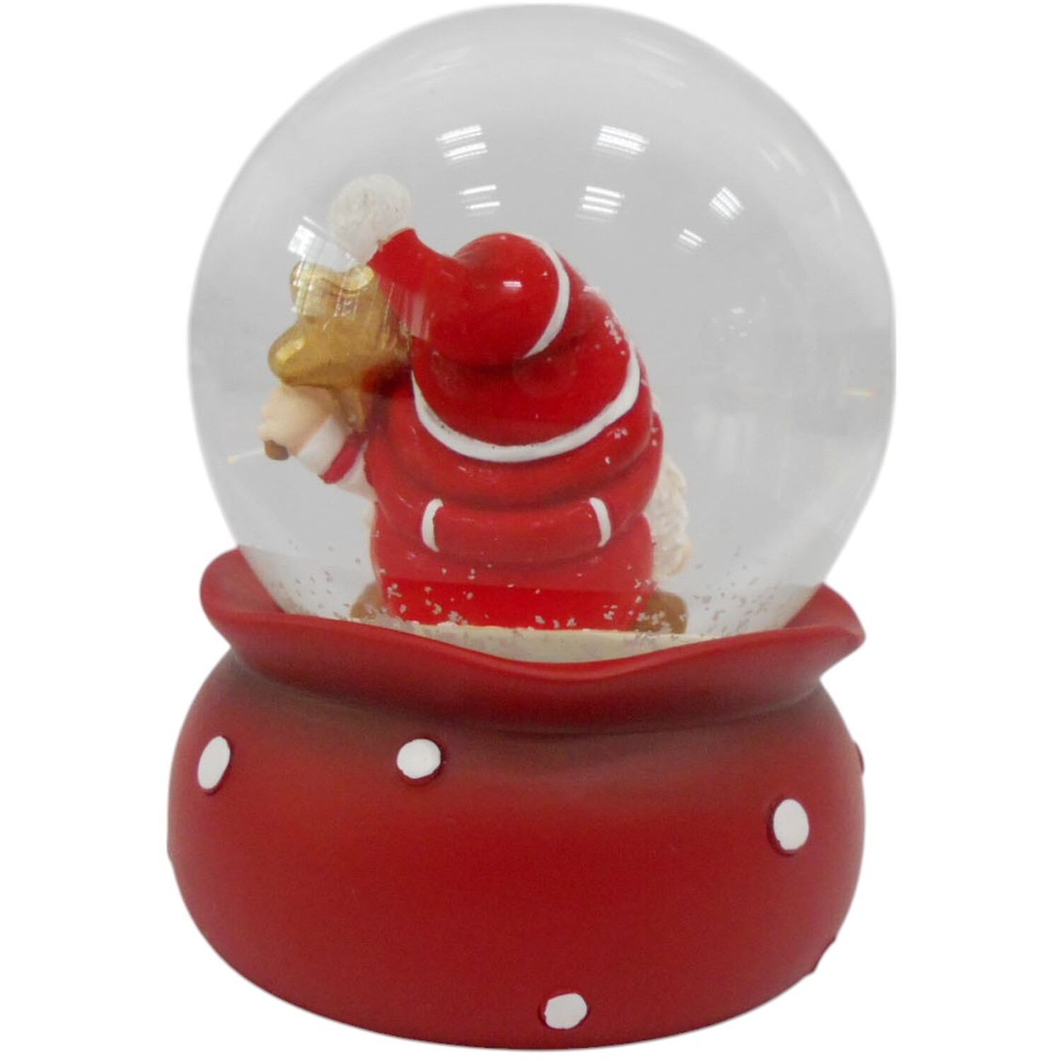 Festive Gonk Snow Globe Red Image 6