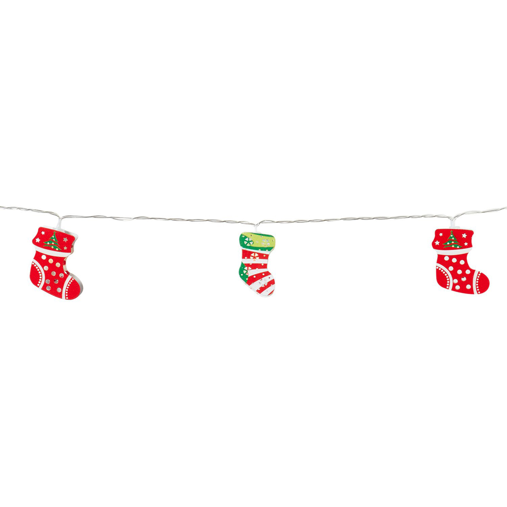 20 LED Christmas Stocking String Light Image 3