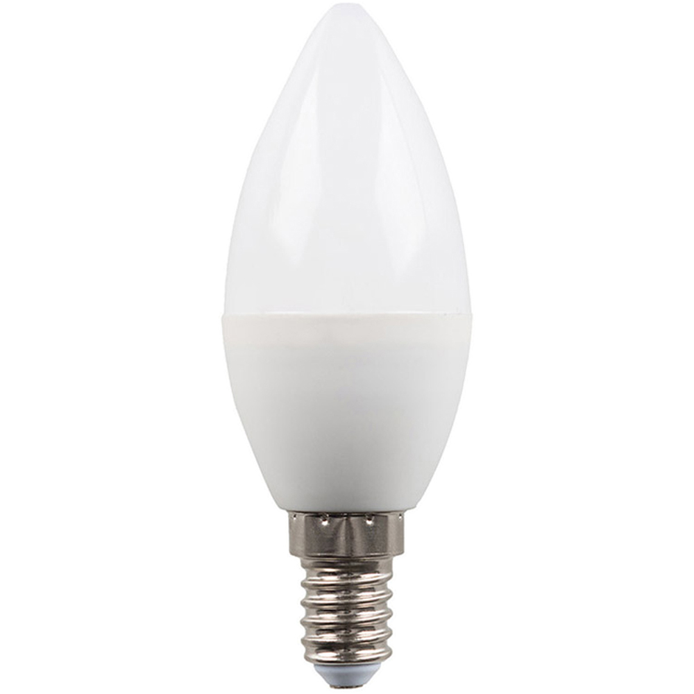 ValueLights 4W 6500K Cool White E14 Candle LED Light Bulb 10 Pack Image 1