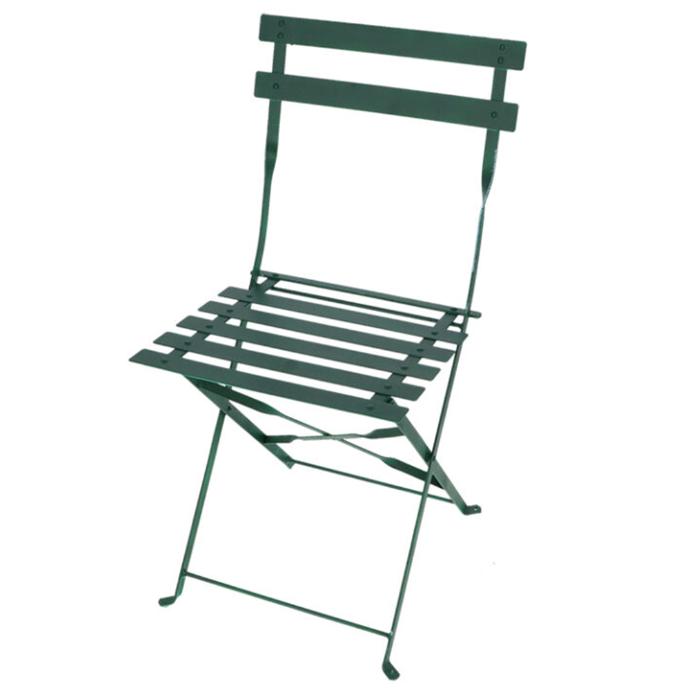 Fallen Fruits French Bistro Style Metal Chair Image 2