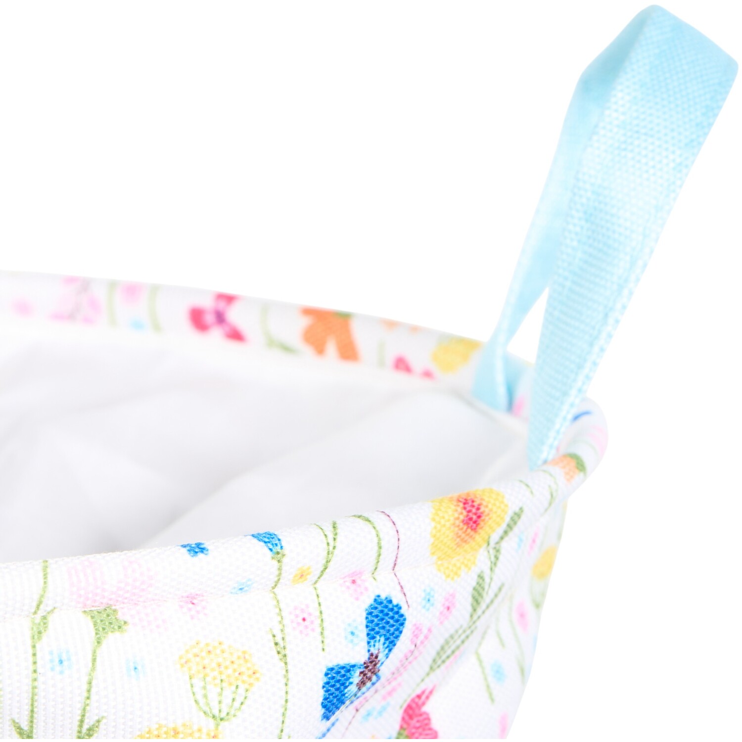 In Bloom Laundry Hamper White Image 2