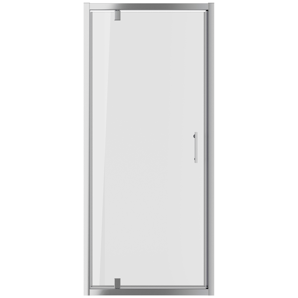 Bathstore Atlantis Chrome Frameless Pivot Door 900mm Image 3