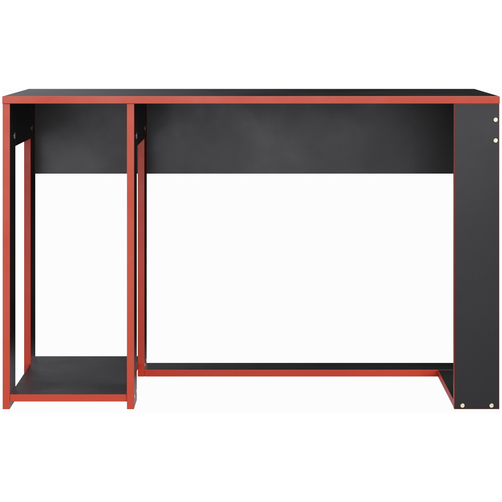 Ryker Ergonomic Gaming Desk Black and Red Image 5