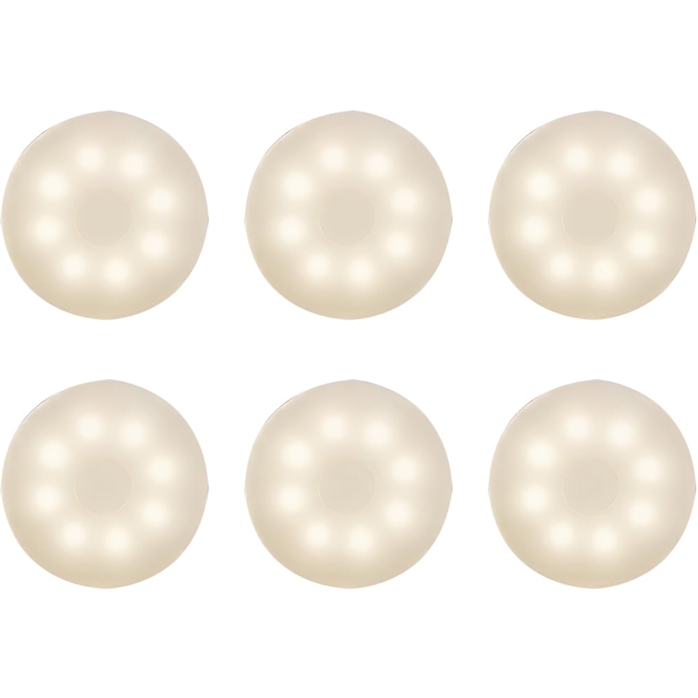 ValueLights Horizon Rechargeable Spotlight with Motion Sensor 6 Pack Image 1
