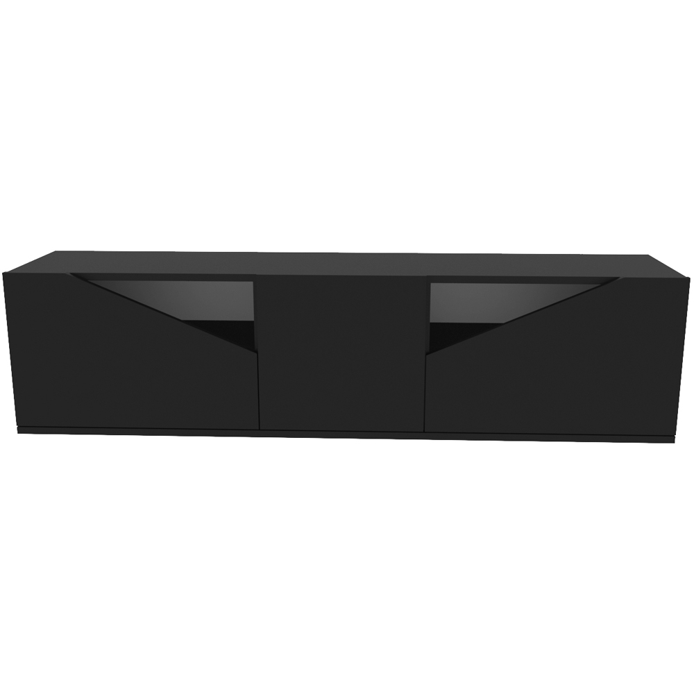 Decorotika Carson 3 Door Anthracite TV Unit Image 5