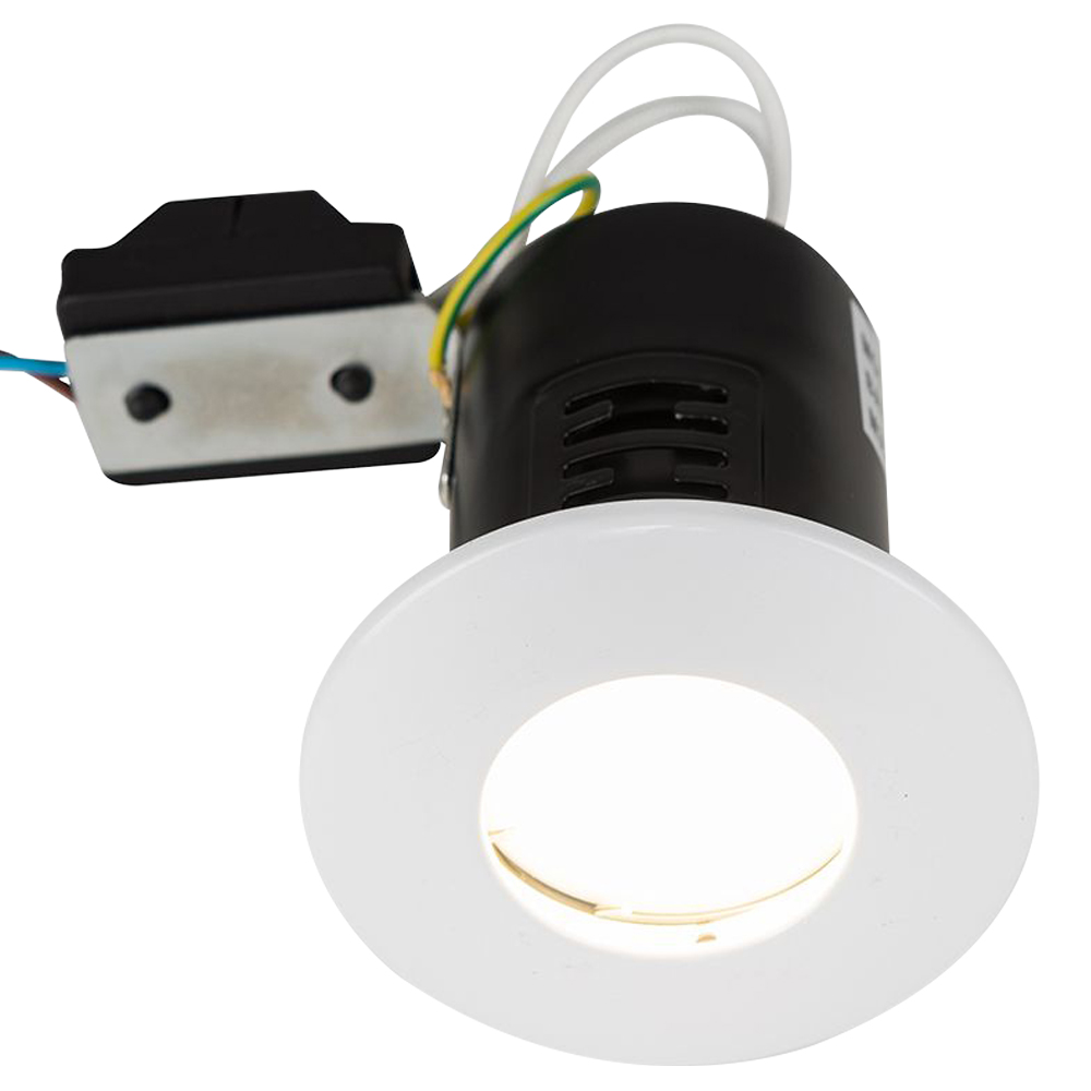 ValueLights White Cool White LED Ceiling Downlight 4 Pack Image 1