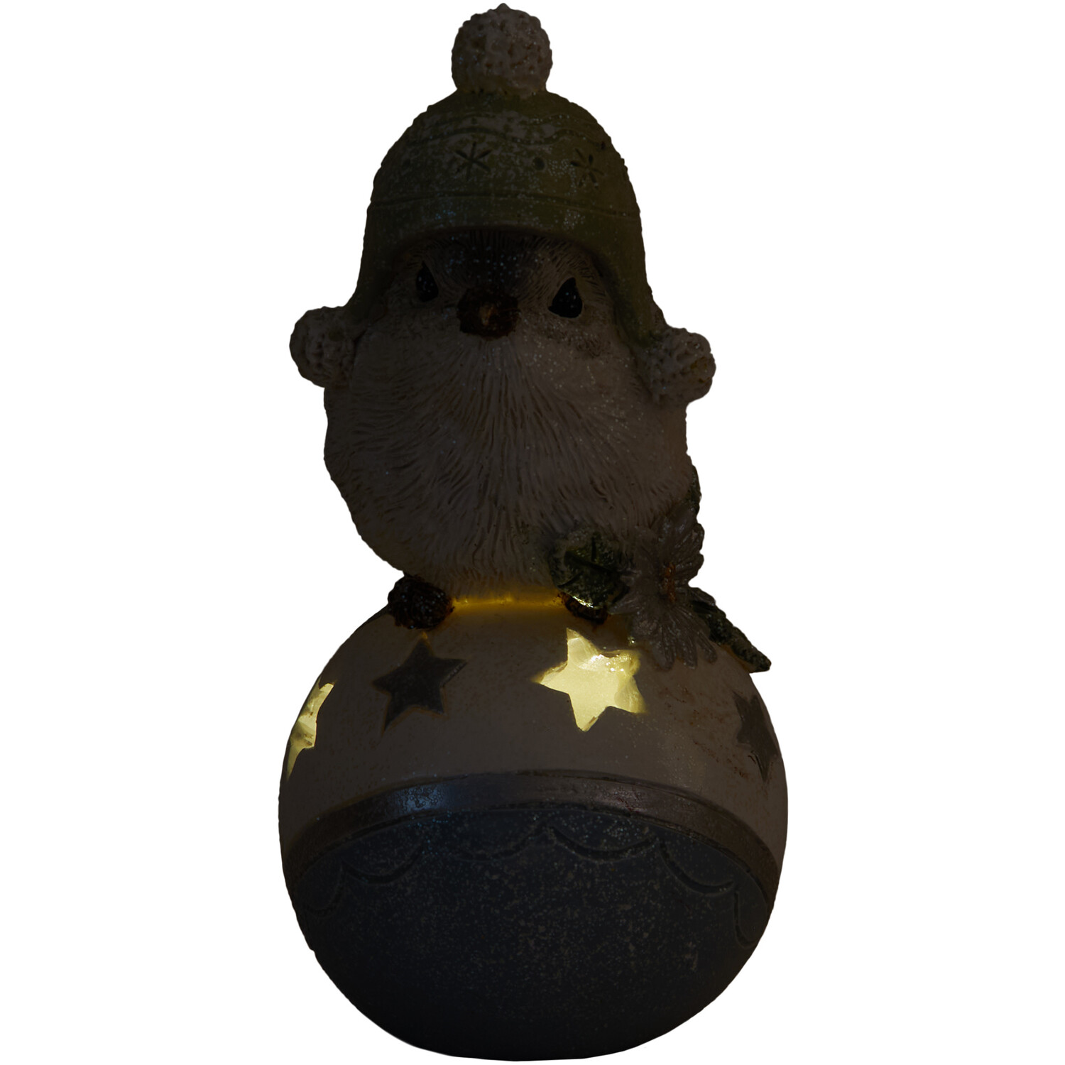 LED Cosy Sitting Robins Image 8