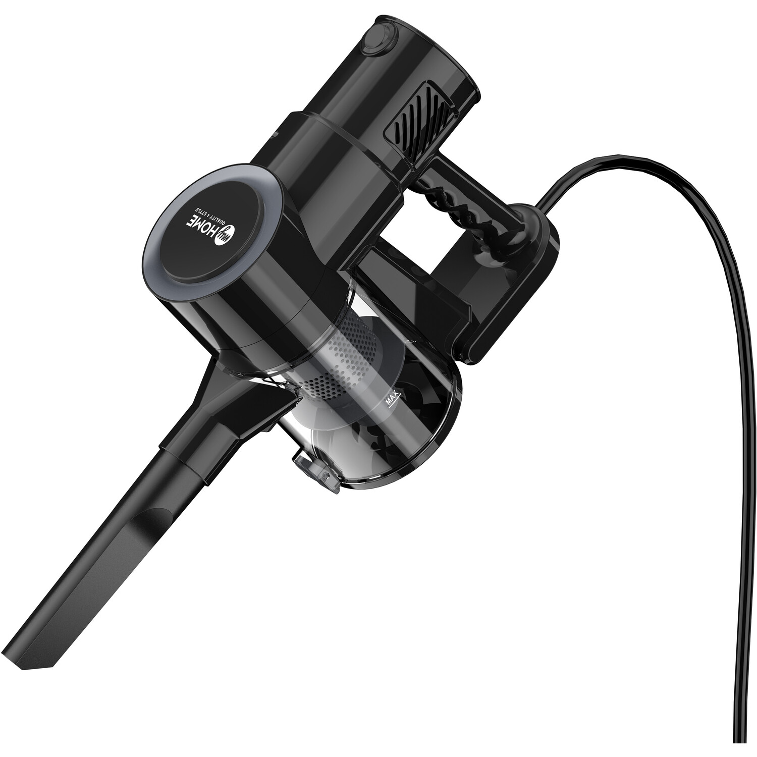 Cyclonic 2 in 1 Handheld Vacuum Cleaner with Water Tank Mop - Black Image 2