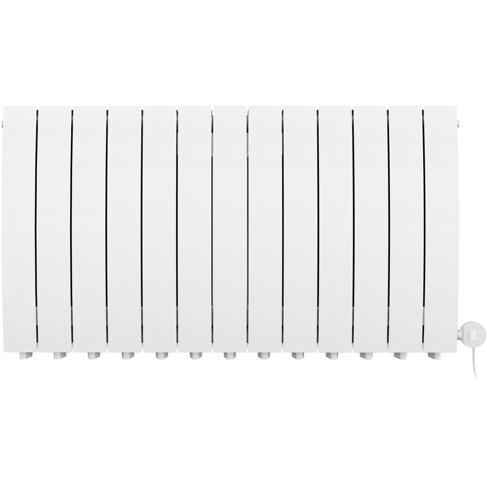 Terma Bergamo Wi-Fi White Matt Electric Radiator 1500W 590 x 1040mm Image 3
