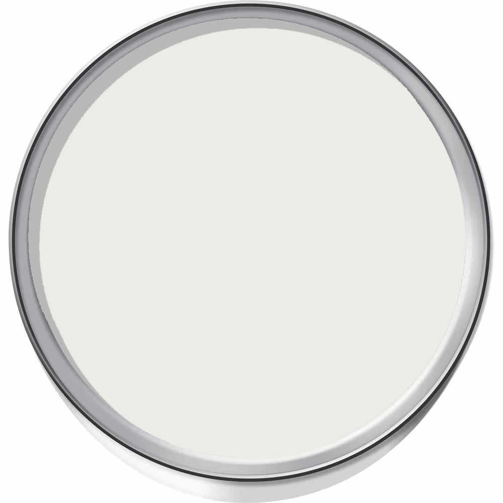 Hemway Off White Exterior Matt Acrylic Emulsion Paint 2.5L Image 3