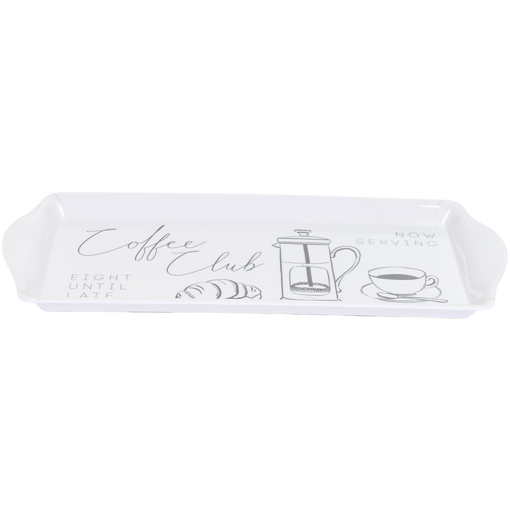 Coffee Club Drinks Tray White Image 3