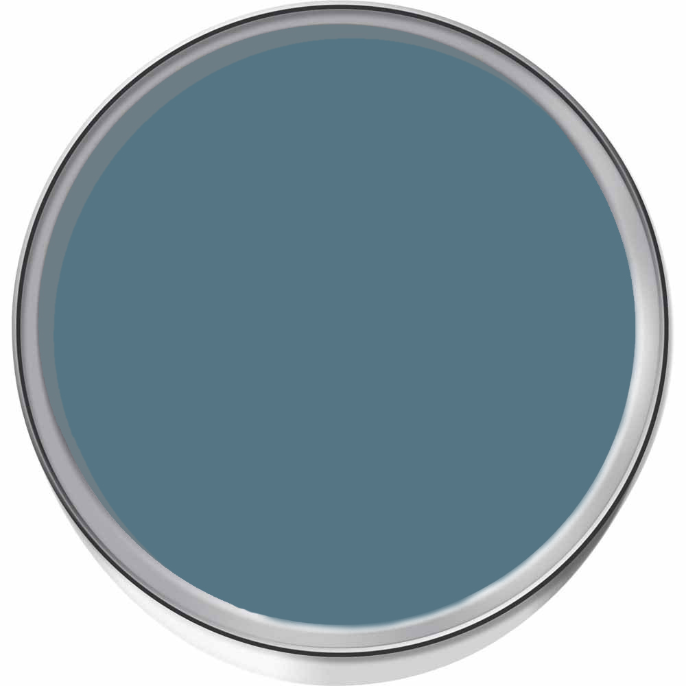 Craig & Rose 1829 Vintage Walls Wood and Metal Braze Blue Eggshell Paint 2.5L Image 3