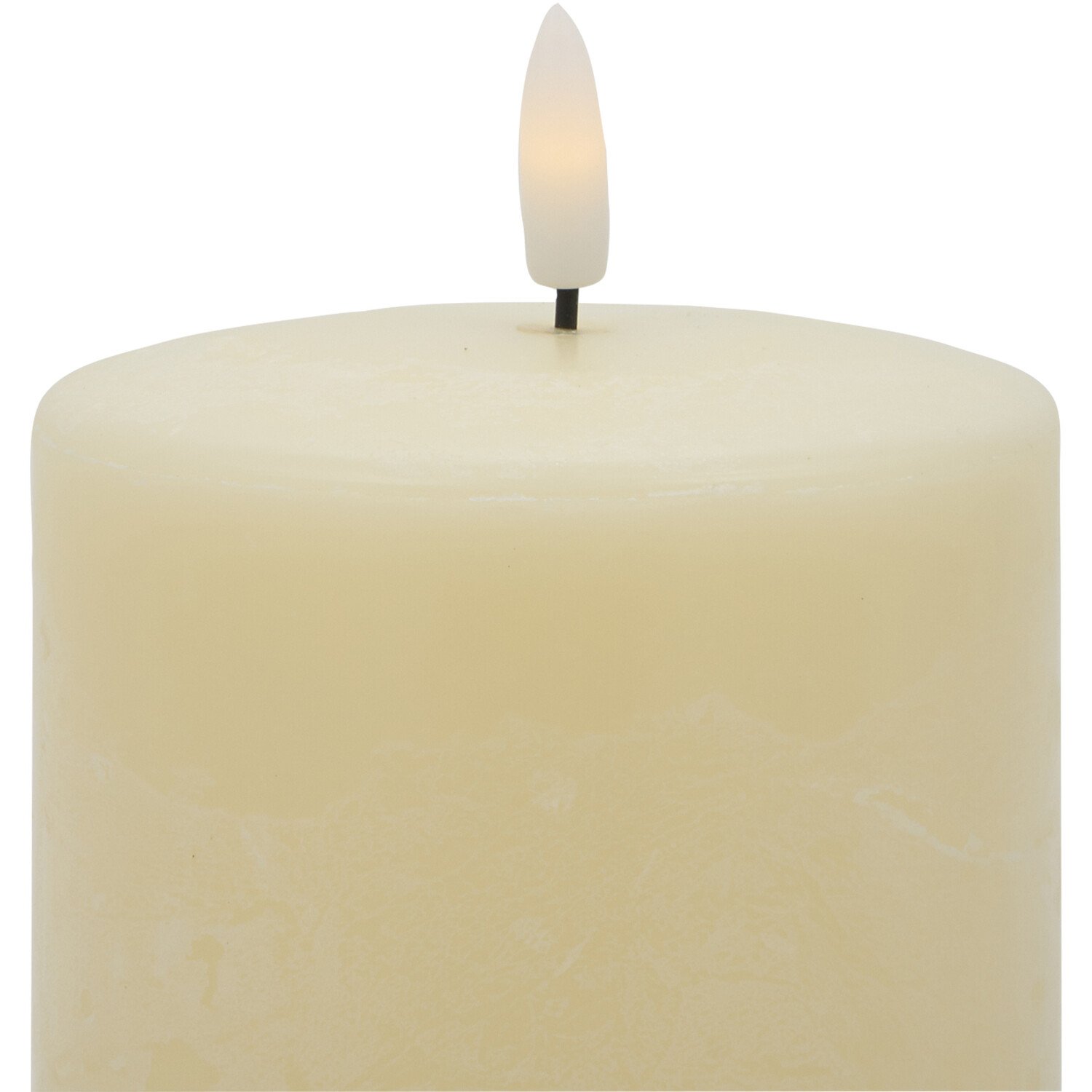 Domed LED Candle - Natural / 10cm Image 2