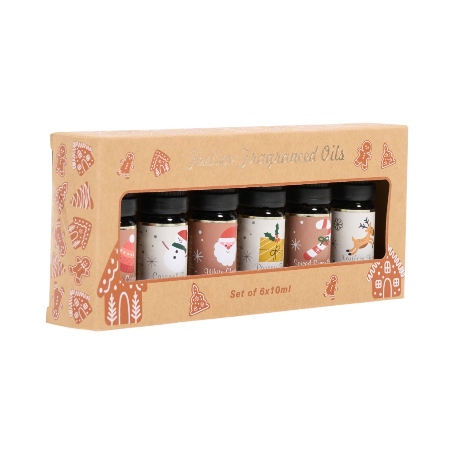 Set of 6 Novelty Fragranced Oils Image 2