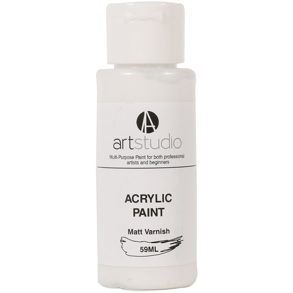 Art Studio Acrylic Paint   - Matt Varnish / 59ml Image