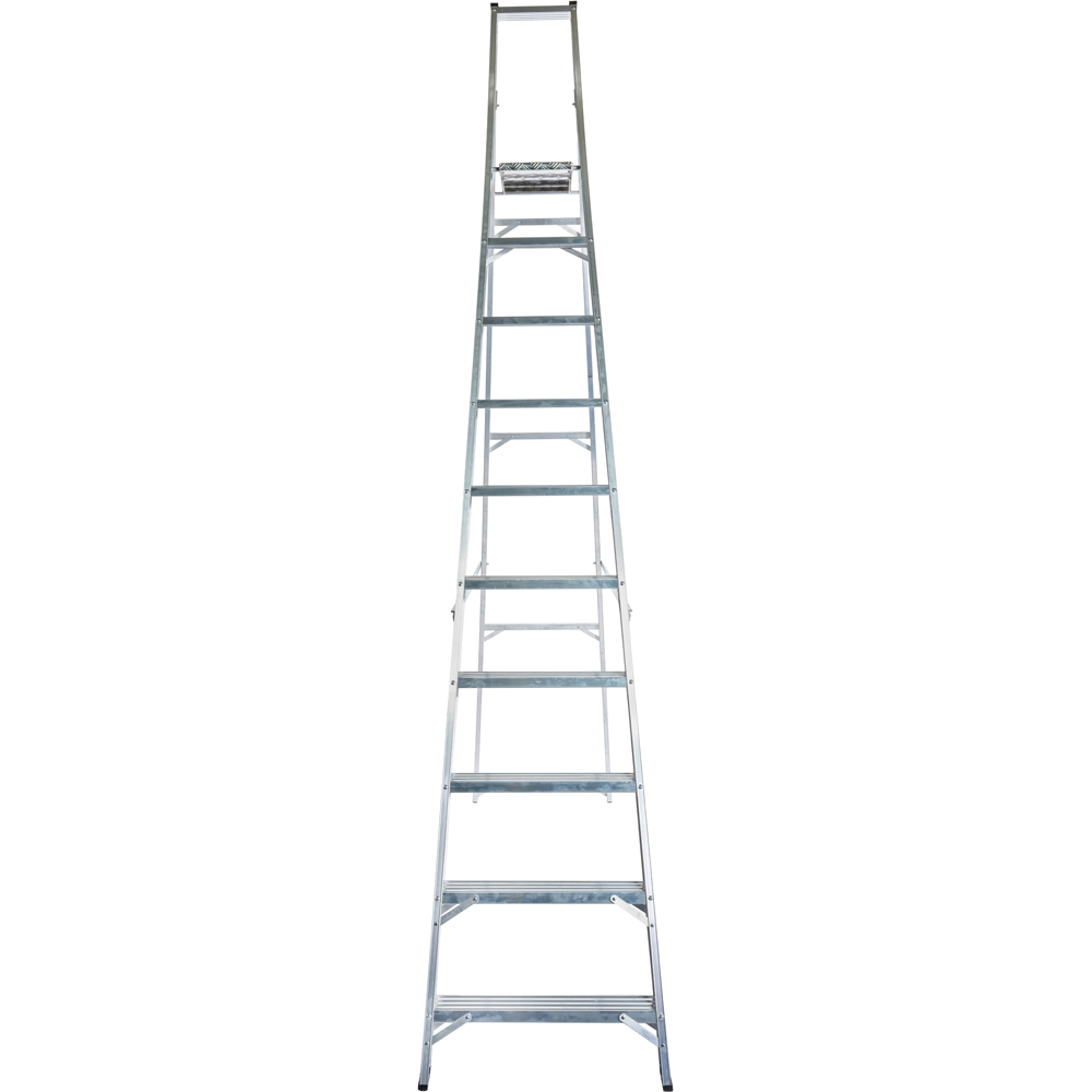 Lyte Ladders and Towers MagnaStep 10 Tread Aluminium Platform Step Ladder Image 3
