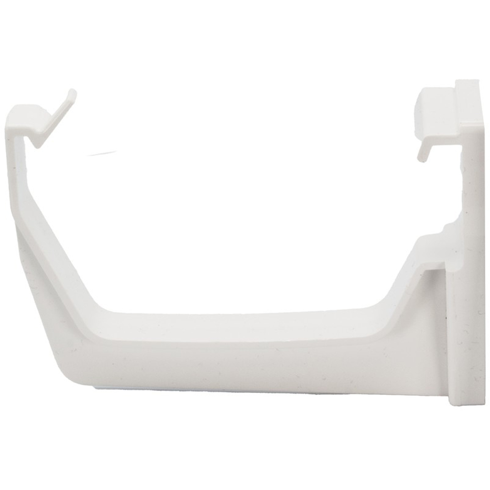 FloPlast Square Gutter Fascia Bracket White 114mm Image 2