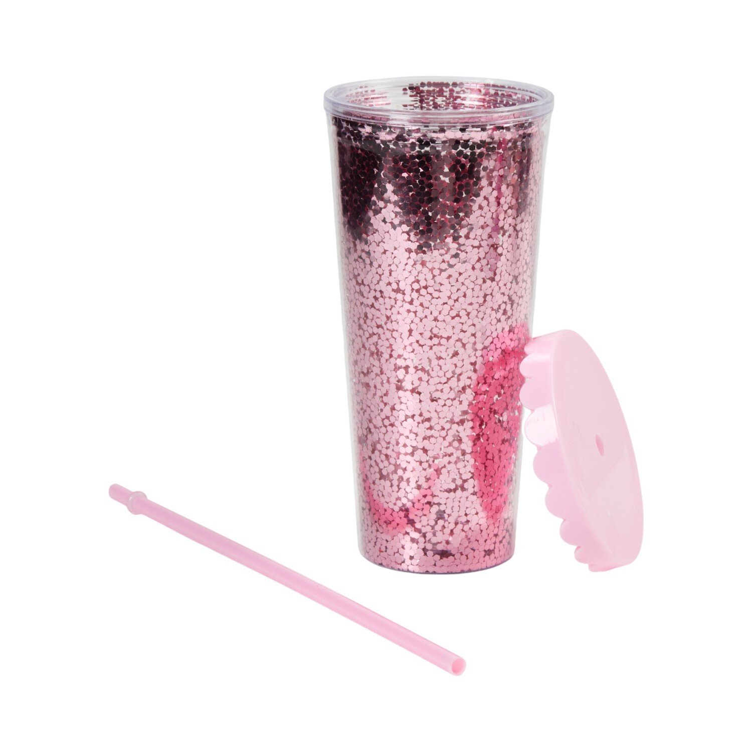 Glitter Tumbler and Straw Image 7