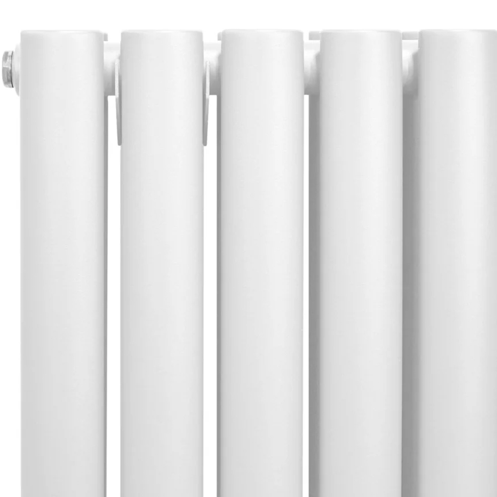 Monster Shop 6421BTU White Oval Column Radiator 1800 x 480mm Image 4