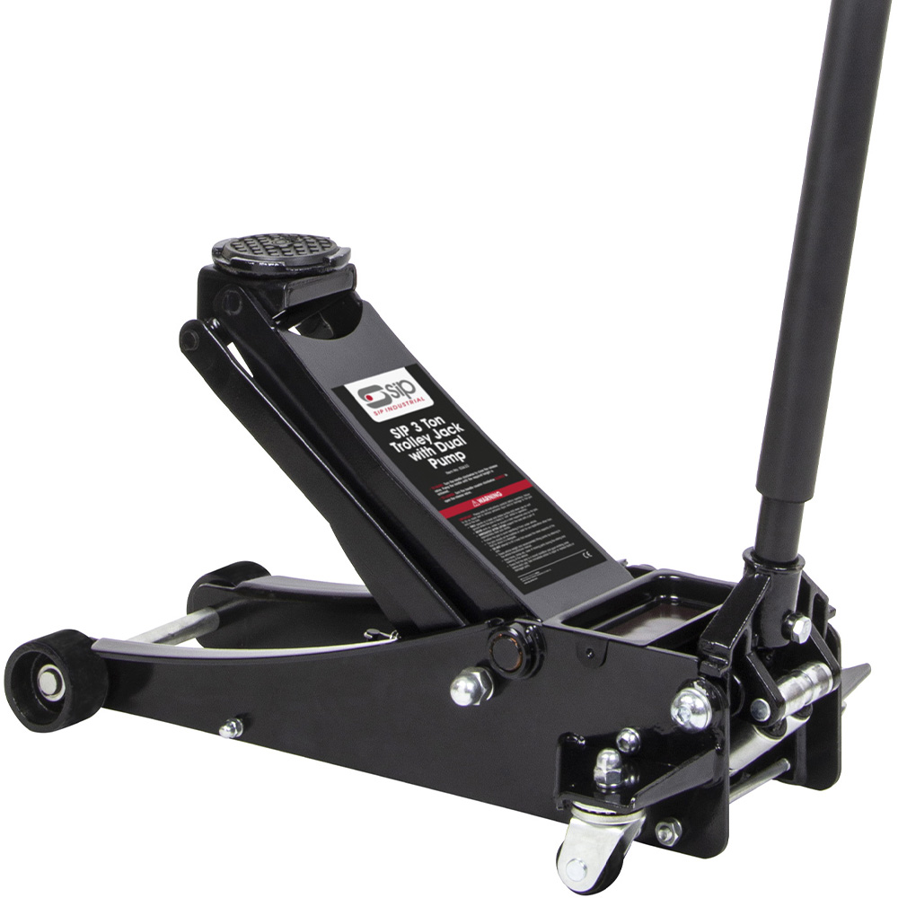 SIP 3 Tonne Low Profile Trolley Jack Image 2